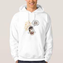 Lustiges Kaffeetüchtiger Energetisches Cartoon Hoo Hoodie