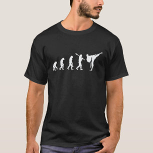 Lustiges Karate-Evolutionsgeschenk für Kampfsportl T-Shirt