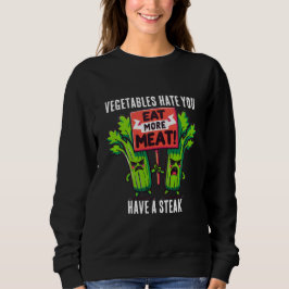Lustiges Karnivoren-Sweatshirt Sweatshirt