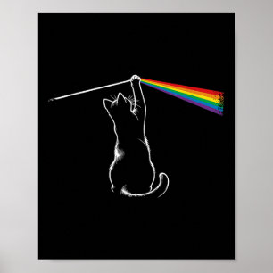 Lustiges Katze Rock Musik Geschenk Frauen Kinder M Poster