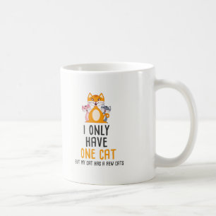 Lustiges Katzen-Liebhaber-Geschenk - ich habe nur Tasse