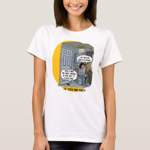 Lustiges Katzen-Mama-Badezimmer-Humor-Geschenk T-Shirt