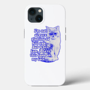 Lustiges Katzen-Meme für Katzenbesitzer und Katzen Case-Mate iPhone Hülle