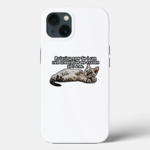 Lustiges Katzen-Meme für Katzenliebhaber und Katze Case-Mate iPhone Hülle