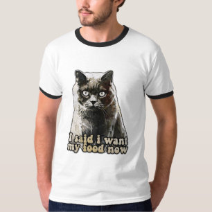 Lustiges Katzen-Meme für Katzenliebhaber und Katze T-Shirt