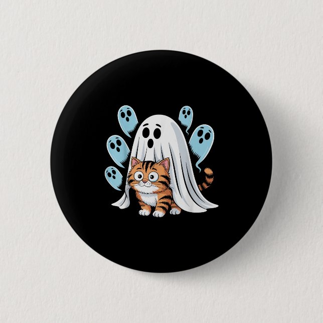 Lustiges Katzen-Meme Soky Halloween-Kätzchen  Button (Vorderseite)