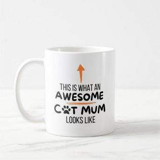 Lustiges Katzenmutter-Geschenk für Katzenliebhaber Kaffeetasse