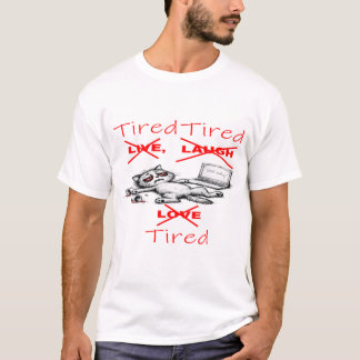 Lustiges Katzenshirt, müdes Katzen-T-Shirt, Katzen T-Shirt