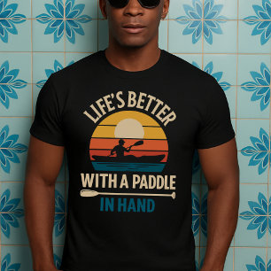 lustiges Kayak-Geschenk, Vater-Mama-Liebhaber T-Shirt