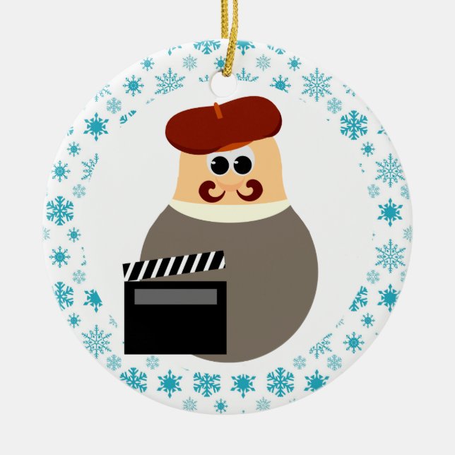 Lustiges Keramikornament (Vorne)