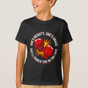 Lustiges Kickboxen für Männer Frauen Kickboxer Wor T-Shirt