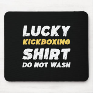 Lustiges Kickboxen Glückliches Kickboxen-Shirt Nic Mousepad