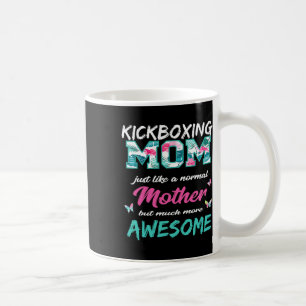 Lustiges Kickboxen-Mutter-T-Shirt Sport Mutter Kaffeetasse