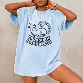 Lustiges Kinder-Badezimmer-Grafik-T-Shirt - Blasen T-Shirt