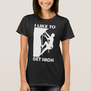 Lustiges Klettern für Männer Frauen Berg Indoor T-Shirt