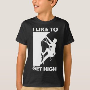Lustiges Klettern für Männer Frauen Berg Indoor T-Shirt