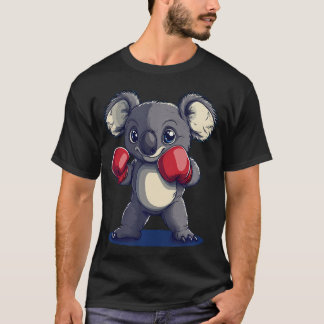 Lustiges Koala-Bär Mit Boxen T-Shirt