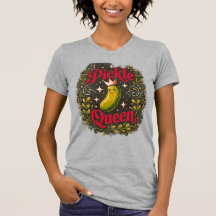 Lustiges Königin-der-Gurken-T-Shirt - Niedliche Gu