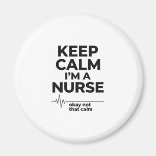 Lustiges Krankenpfleger Keep Calm Vintage Gravur S Magnet