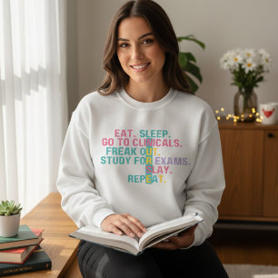 Lustiges Krankenpflegeschul-Shirt   Student Nurse  Sweatshirt