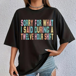 Lustiges Krankenschwester-Shirt, Geschenk für Kran T-Shirt