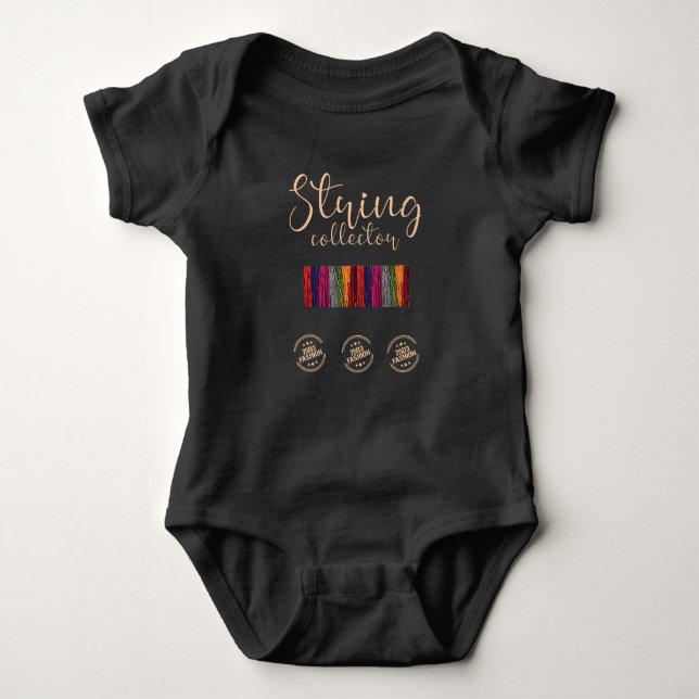 lustiges, kreatives, maßgeschneidertes Baby-Shirt Baby Strampler (Vorderseite)