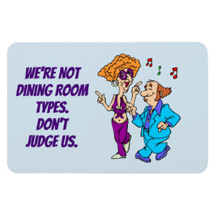 Lustiges Kreuzfahrt-Kabinentür-Esszimmer Magnet