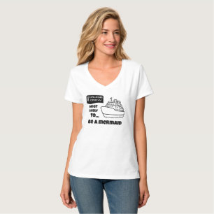 Lustiges Kreuzfahrt-Shirt Wahrscheinlichste Meerju T-Shirt