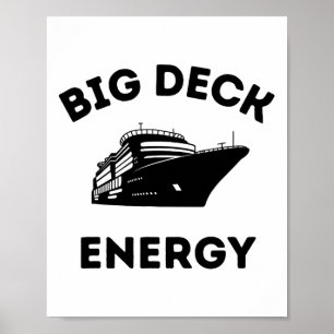 Lustiges Kreuzfahrtschiff-Shirt für Männer - Große Poster