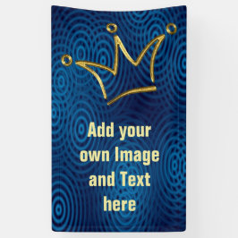 Lustiges Kronengold + Ihr backgr. u. Text Banner