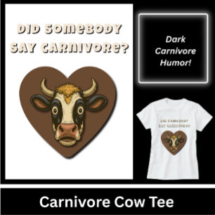 Lustiges Kuh-Steak-Fleischliebhaber-Geschenk T-Shirt