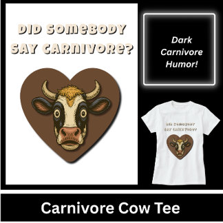 Lustiges Kuh-Steak-Fleischliebhaber-Geschenk T-Shirt
