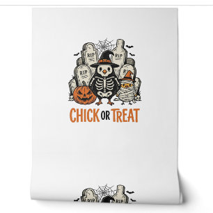 Lustiges Küken oder Halloween-Huhn Grafik_1 Tapete
