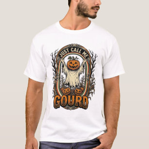 Lustiges Kürbisshirt Vintage Gravur Halloween Co T-Shirt