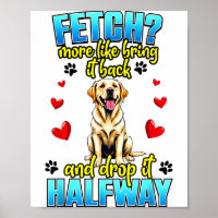Lustiges Labrador Retriever-Design für Hundebesitz