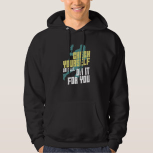 Lustiges Lacrosse-Zitat Frau Mädchen Hoodie