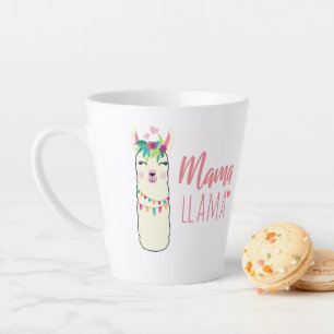 Lustiges Lama MAMA Süßes Muttertags Geburtstagsges Milchtasse