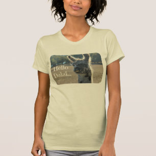 Lustiges Lama-Shirt, hallo Dalai (Dalai LAMA!) T-Shirt