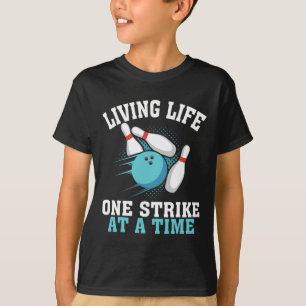 Lustiges Leben, ein Strike auf einmal Geschenk Bow T-Shirt