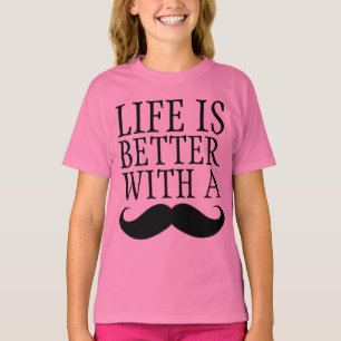 Lustiges Leben ist mit einem T-Shirt