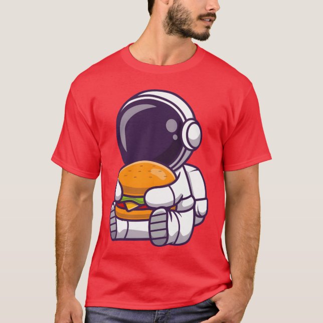 lustiges Lebensmittel Retro T-Shirt (Vorderseite)