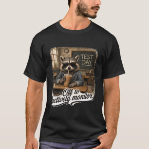 Lustiges Lehrer-Test-Tag-Aus-T-Shirt mit aktivem W T-Shirt