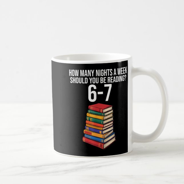 Lustiges Lesebuch Lehrer 67 Sechs Sieben Meme  Kaffeetasse (Rechts)