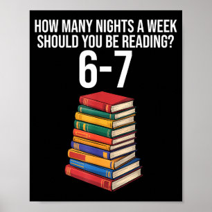 Lustiges Lesebuch Lehrer 67 Sechs Sieben Meme Poster