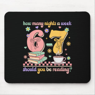 Lustiges Lesen 67 Lehrer Sechs Sieben Lesen 6 7 Bu Mousepad