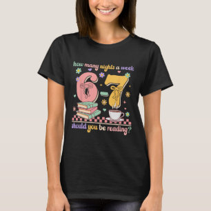 Lustiges Lesen 67 Lehrer Sechs Sieben Lesen 6 7 Bu T-Shirt