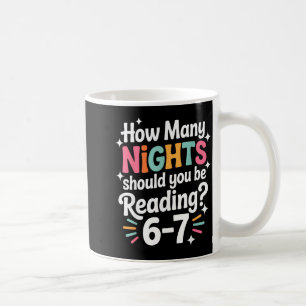 Lustiges Lesen 6 7 Sechs Sieben Meme Englischlehre Kaffeetasse