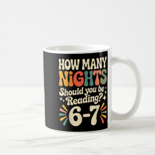 Lustiges Lesen 6 7 Sechs Sieben Meme Englischlehre Kaffeetasse