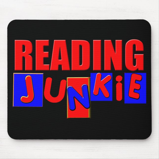 lustiges Lesen Mousepad (Vorne)