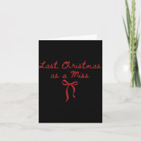 Lustiges letztes Weihnachten als zukünftige Braut
